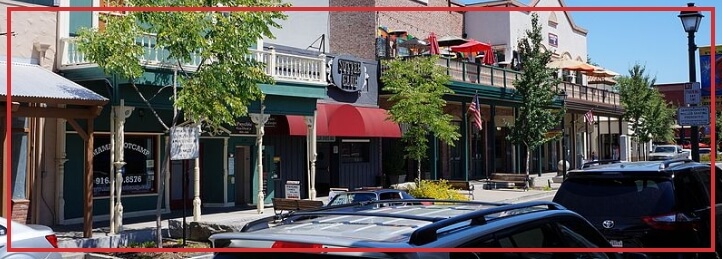 Sutter Street in Folsom, CA
