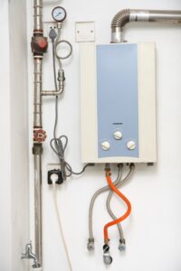 tankless-water-heater-unnit-on-the-wall