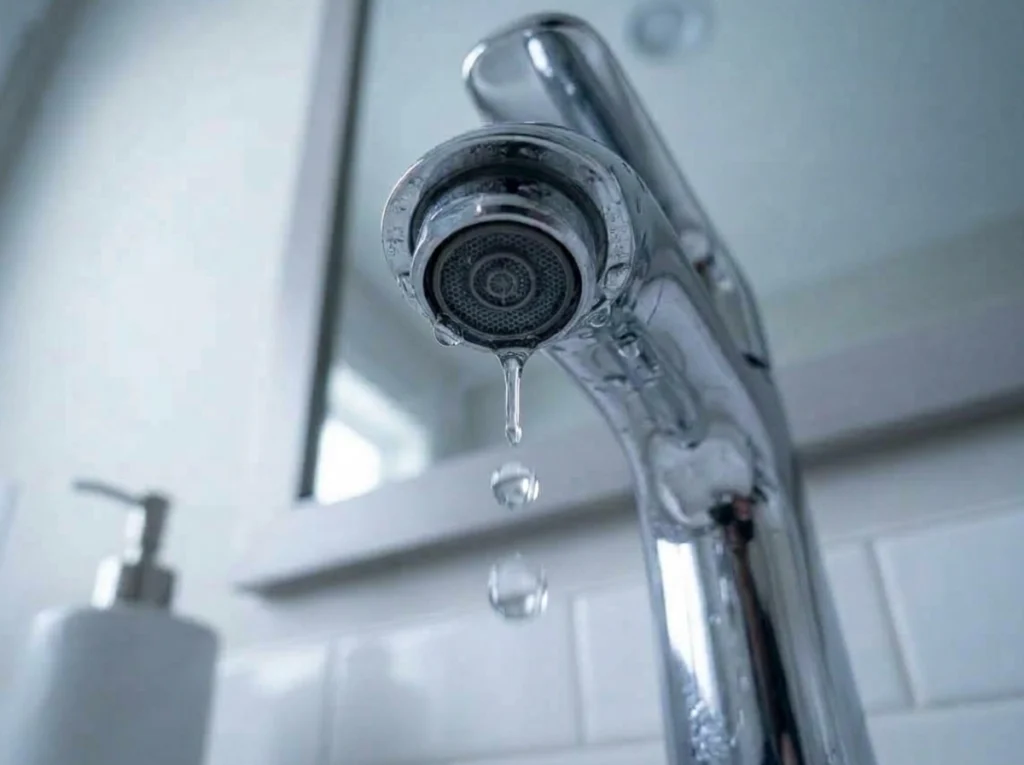 How much is slow leak leaking faucet can waste in the water